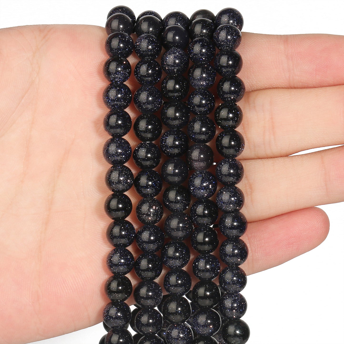 Multi Materials Sizes of Crystal Bead Strands