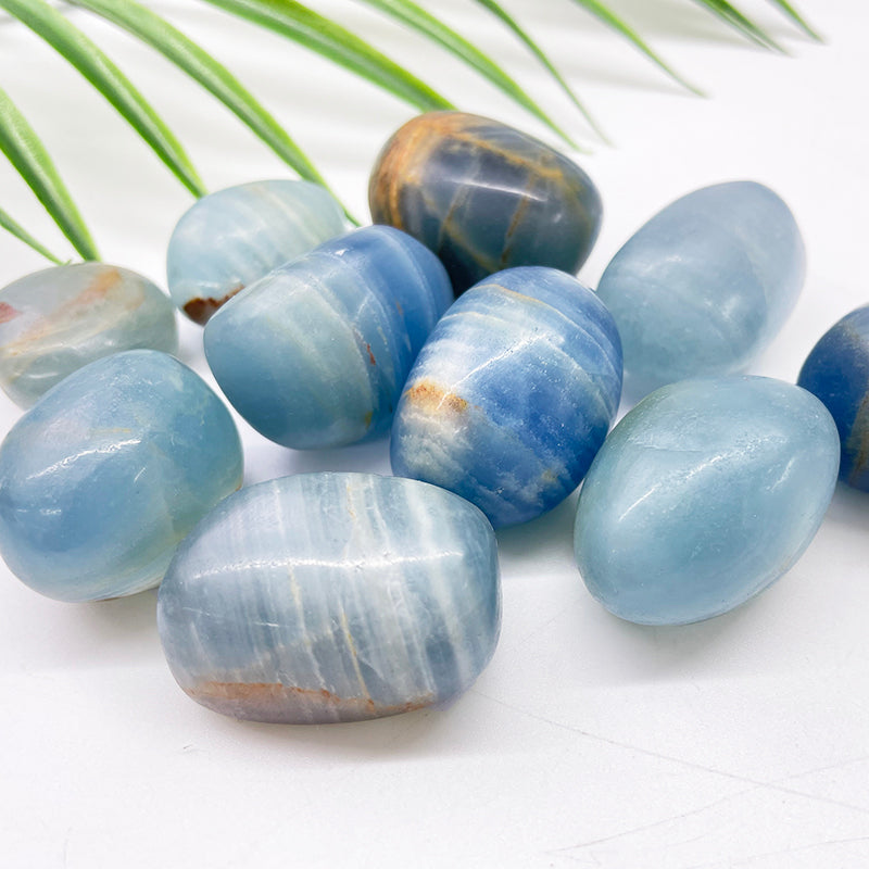 Blue Onyx Tumble Stones