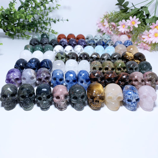 1 Inch Mini Crystal Skulls