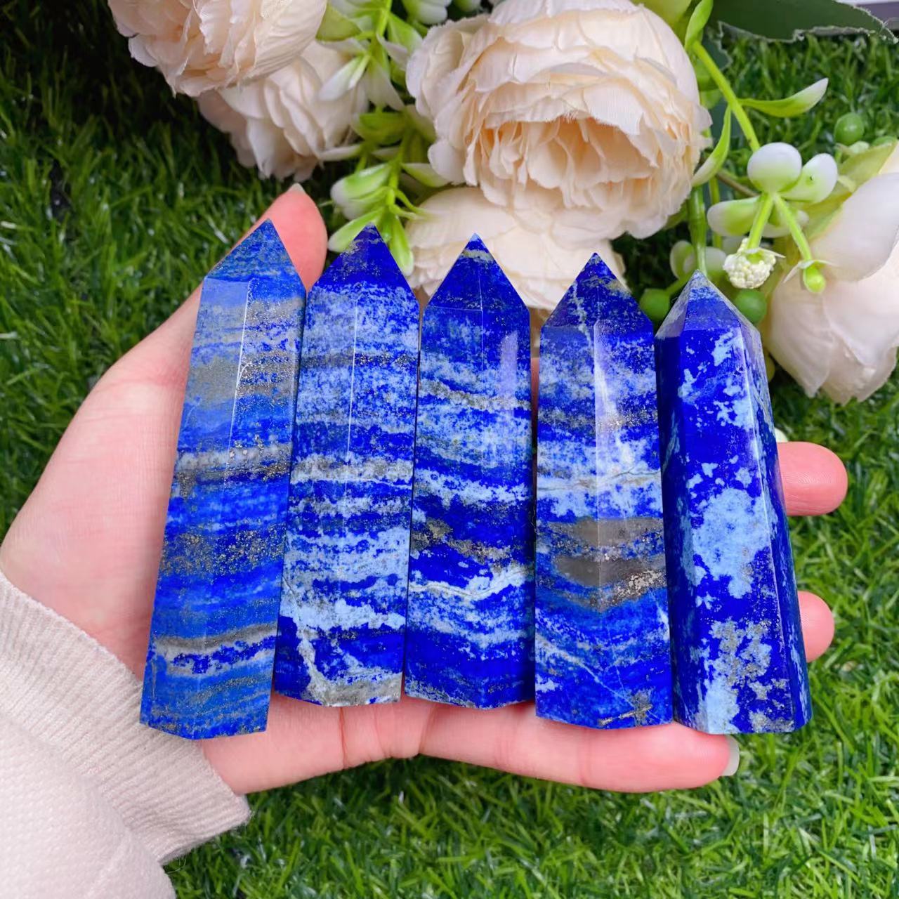 Lapis Lazuli Point Wands