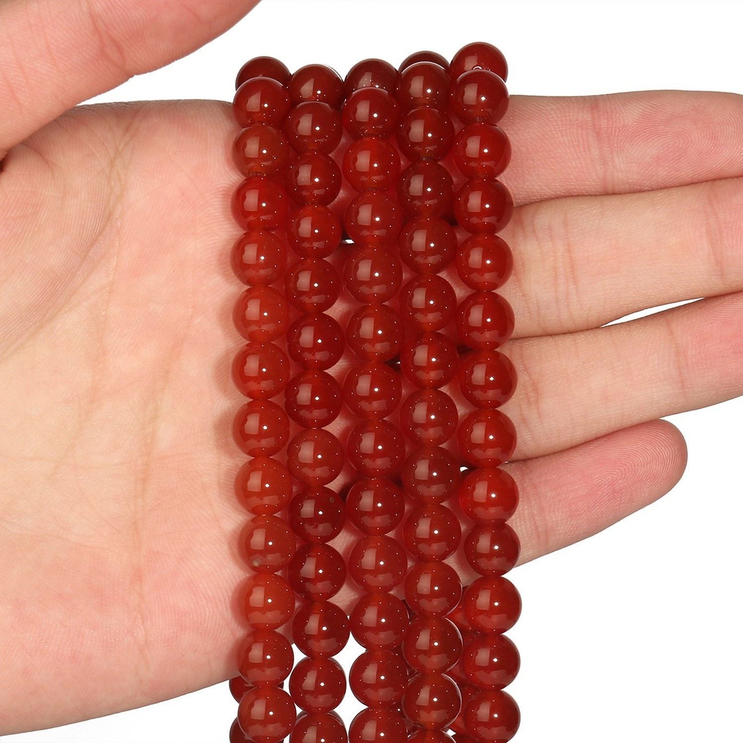 Multi Materials Sizes of Crystal Bead Strands