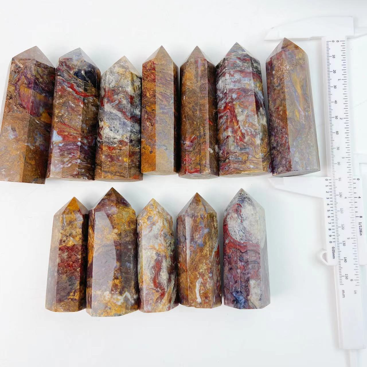 Pietersite Point Wands