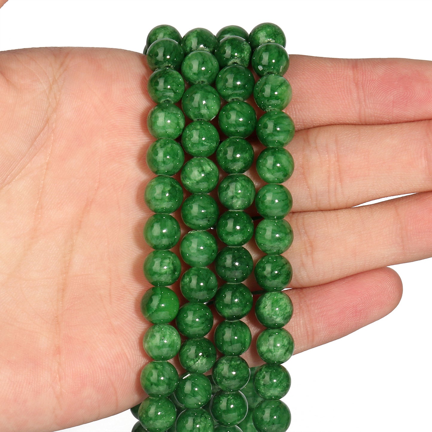 Multi Materials Sizes of Crystal Bead Strands