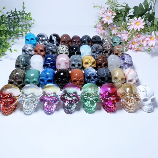 Two Inch Crystal Skulls