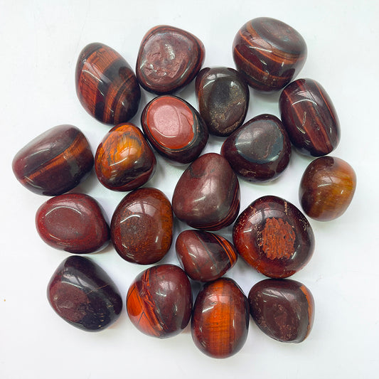 Red Tiger Eye Tumble Stones