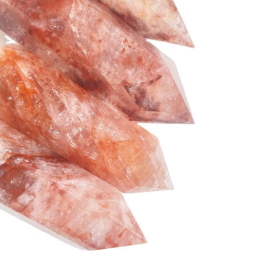 Red Fire Quartz Point Wands