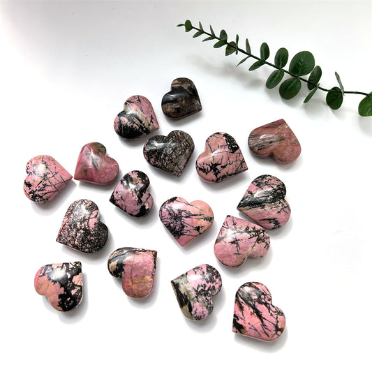 Rhodonite Hearts