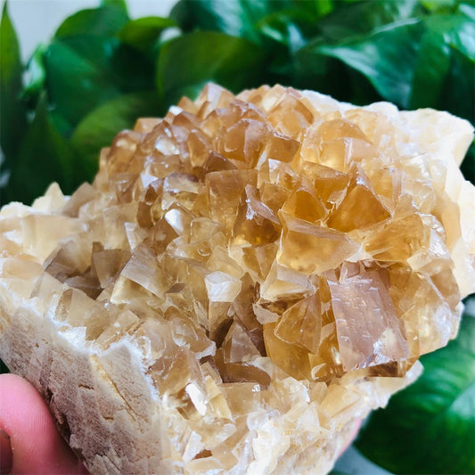 Yellow Honey Calcite Specimen