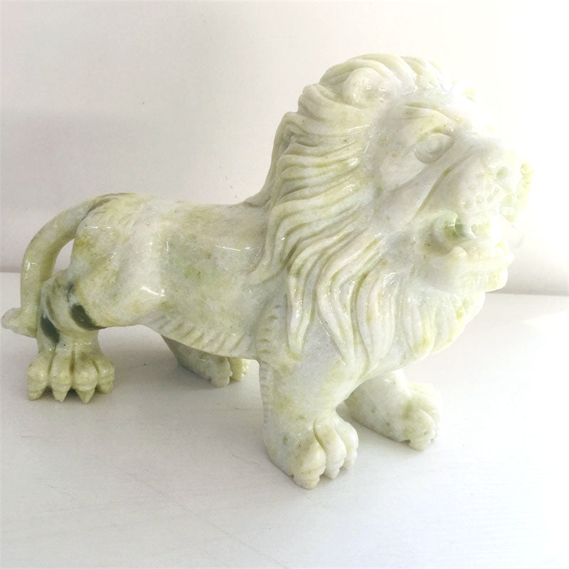 Xiuyan Jade Lion Carving