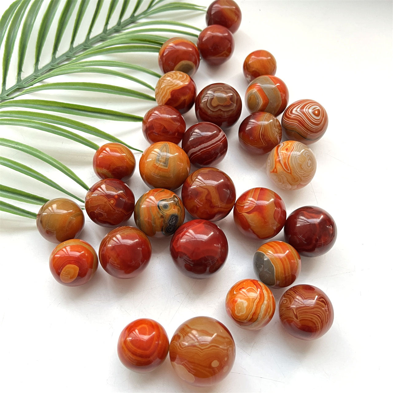 Southern Red Agate Mini Spheres