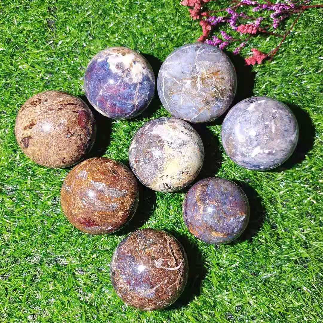 Pietersite Stone Spheres