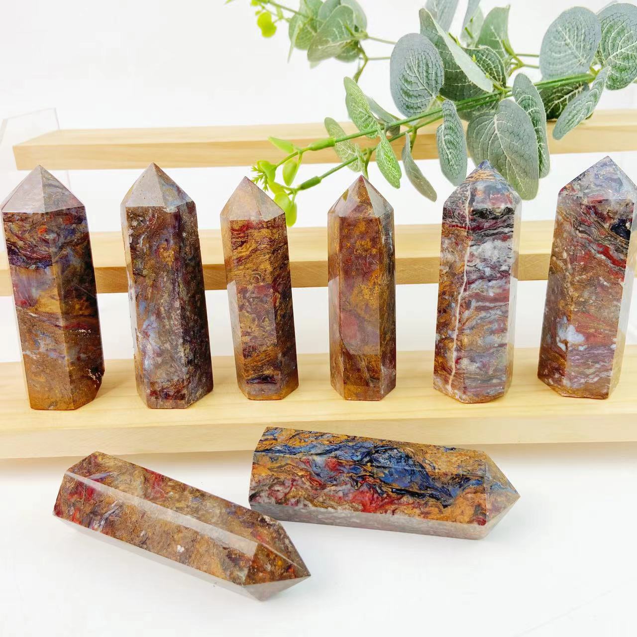 Pietersite Point Wands