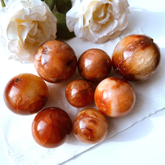 Carnelian Spheres