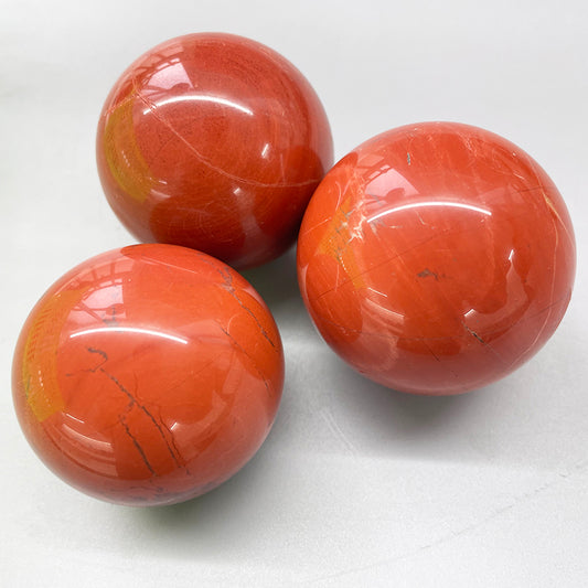 Red Jasper Spheres