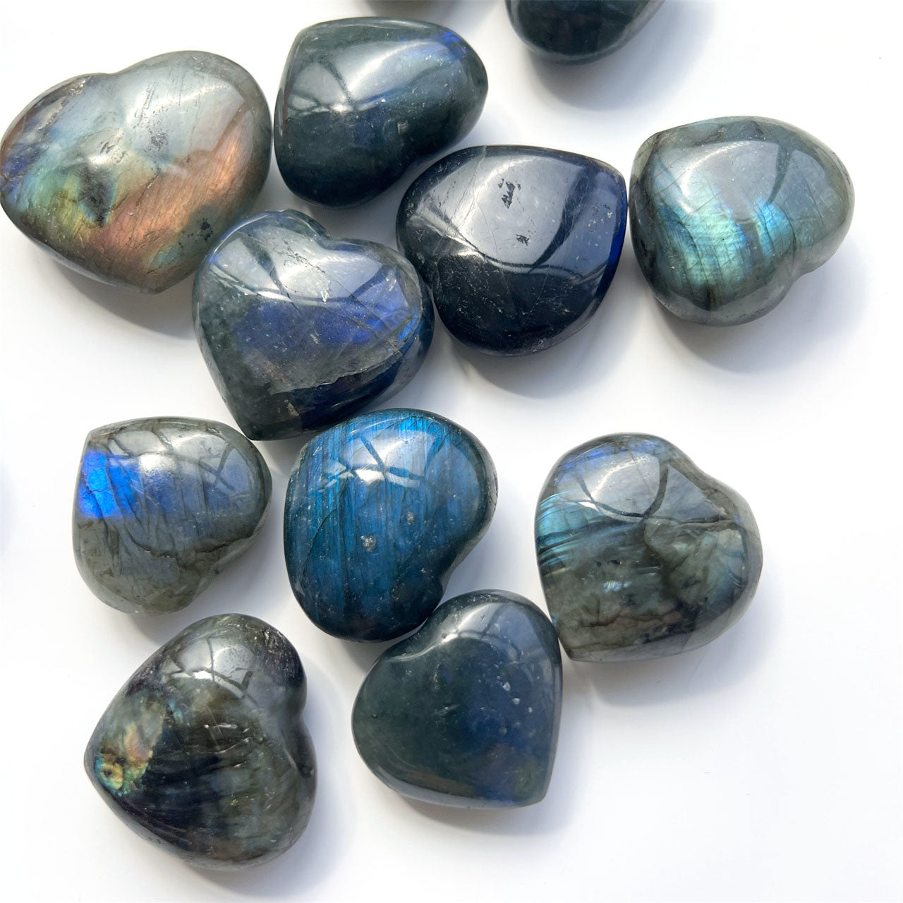 Labradorite Small Hearts