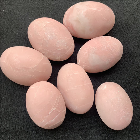 Pink Opal Palm Stones