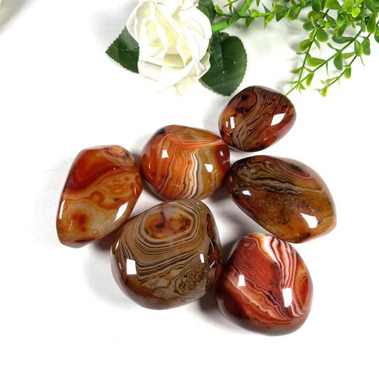 Sardonyx Palm Stones