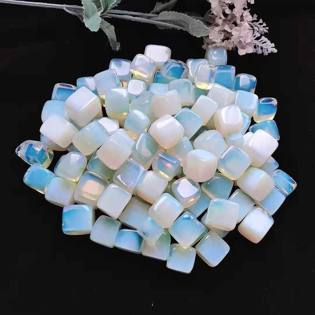 Opalite Square Tumble Stones