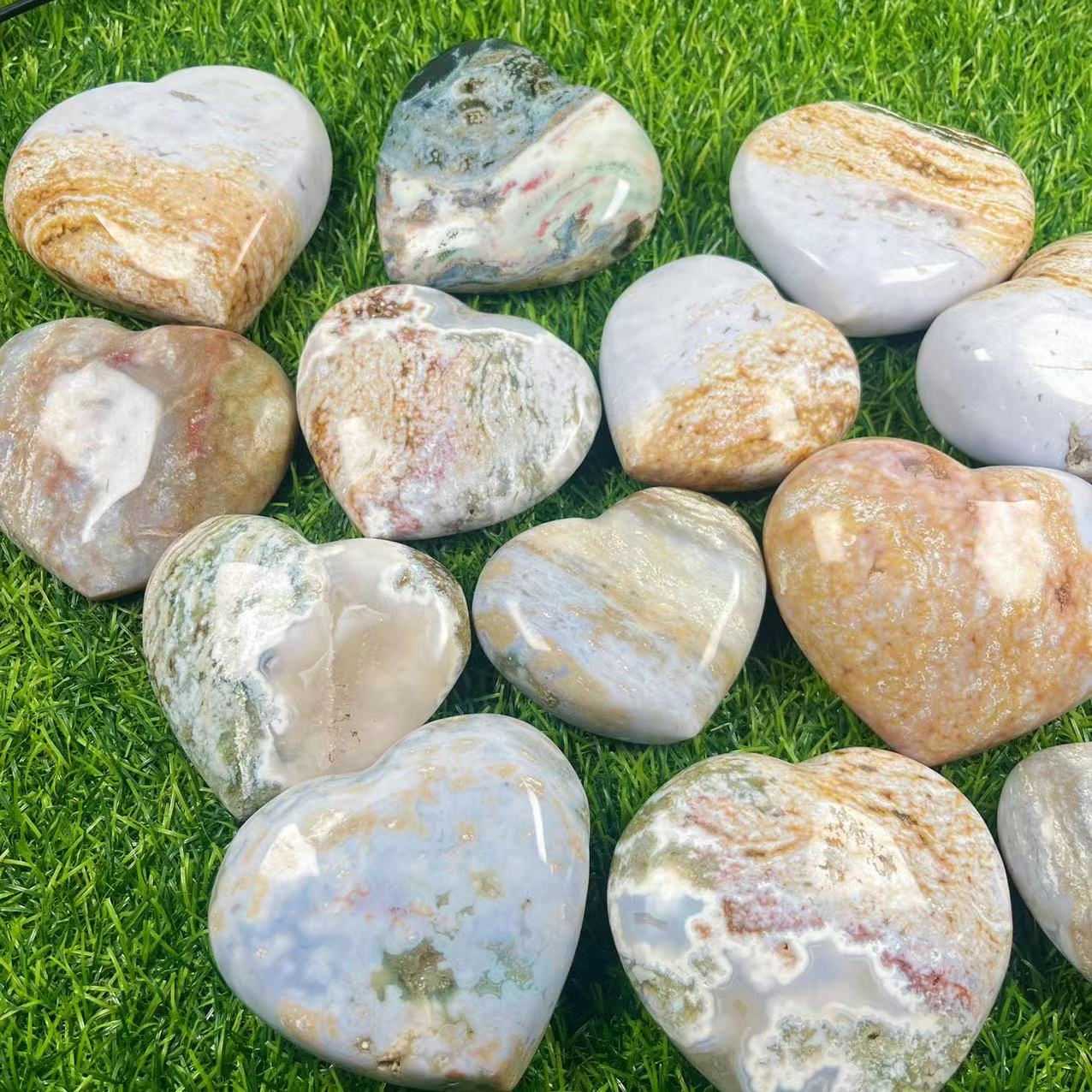 Ocean Stone Hearts