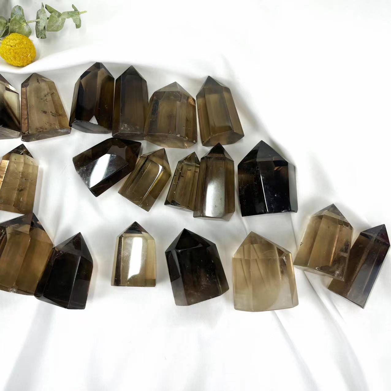 Smoky Quartz Point Wands