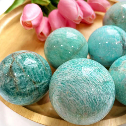 Amazonite Spheres