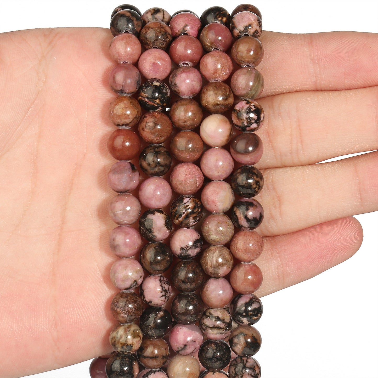 Multi Materials Sizes of Crystal Bead Strands