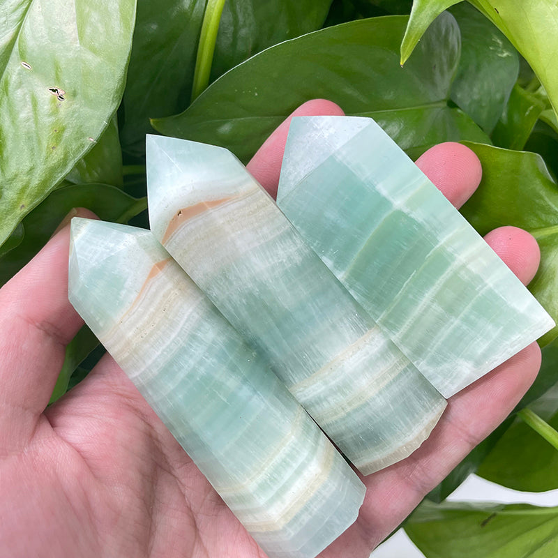 Caribbean Calcite Point Wands