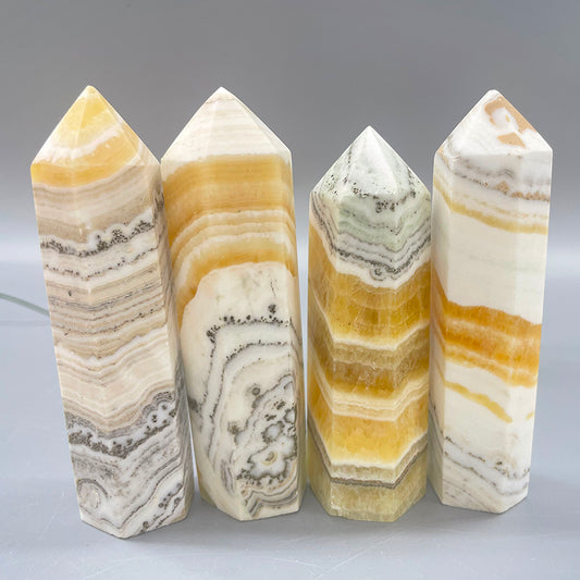 Dendrite Calcite Point Wands