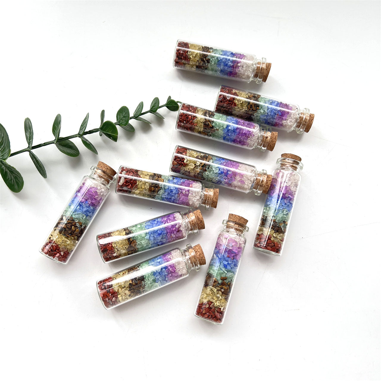 7 Chakra Chips Bottles