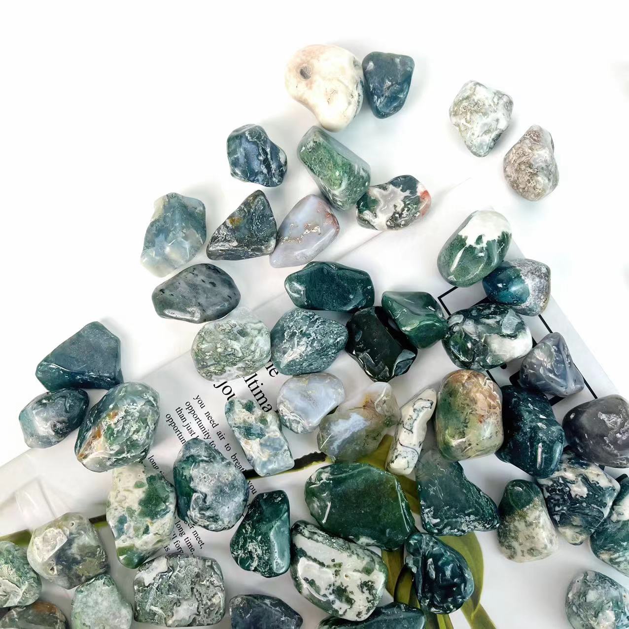 Moss Agate Gravel Chips