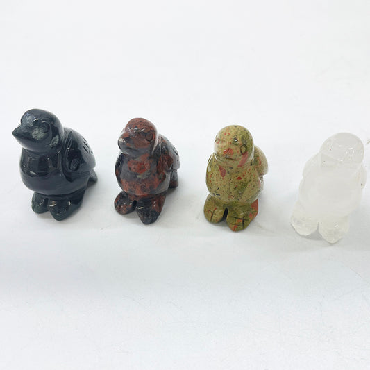 Crystal Pigeon Carvings