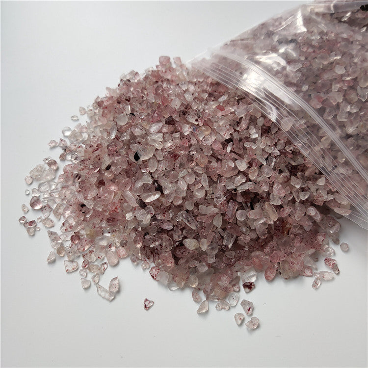 Strawberry Quartz Chips