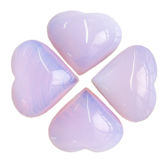 Pink Opalite Hearts