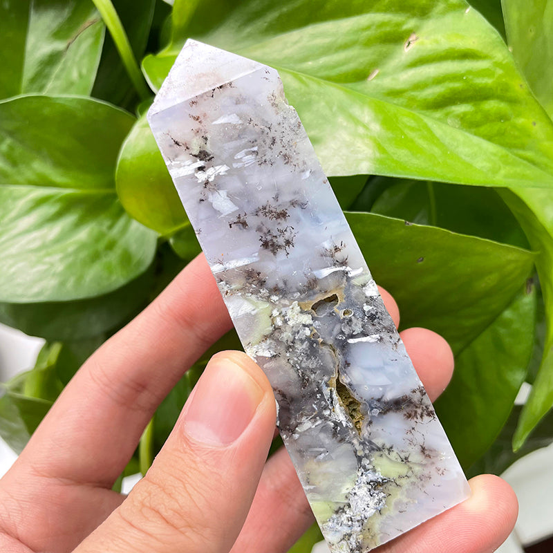 Dendritic Agate Point Wands