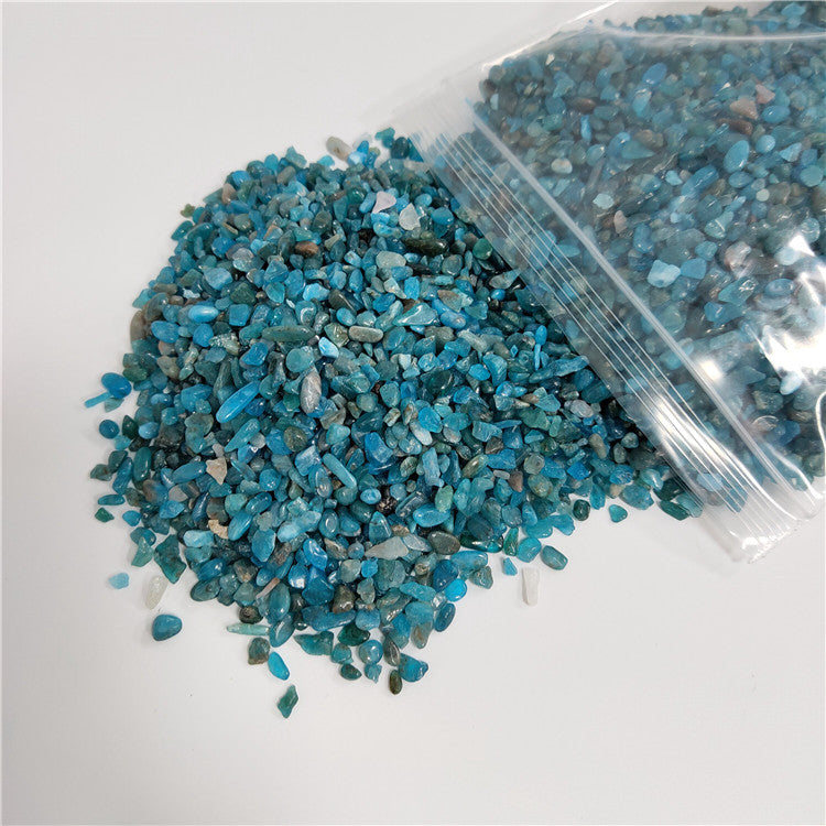 Blue Apatite Chips