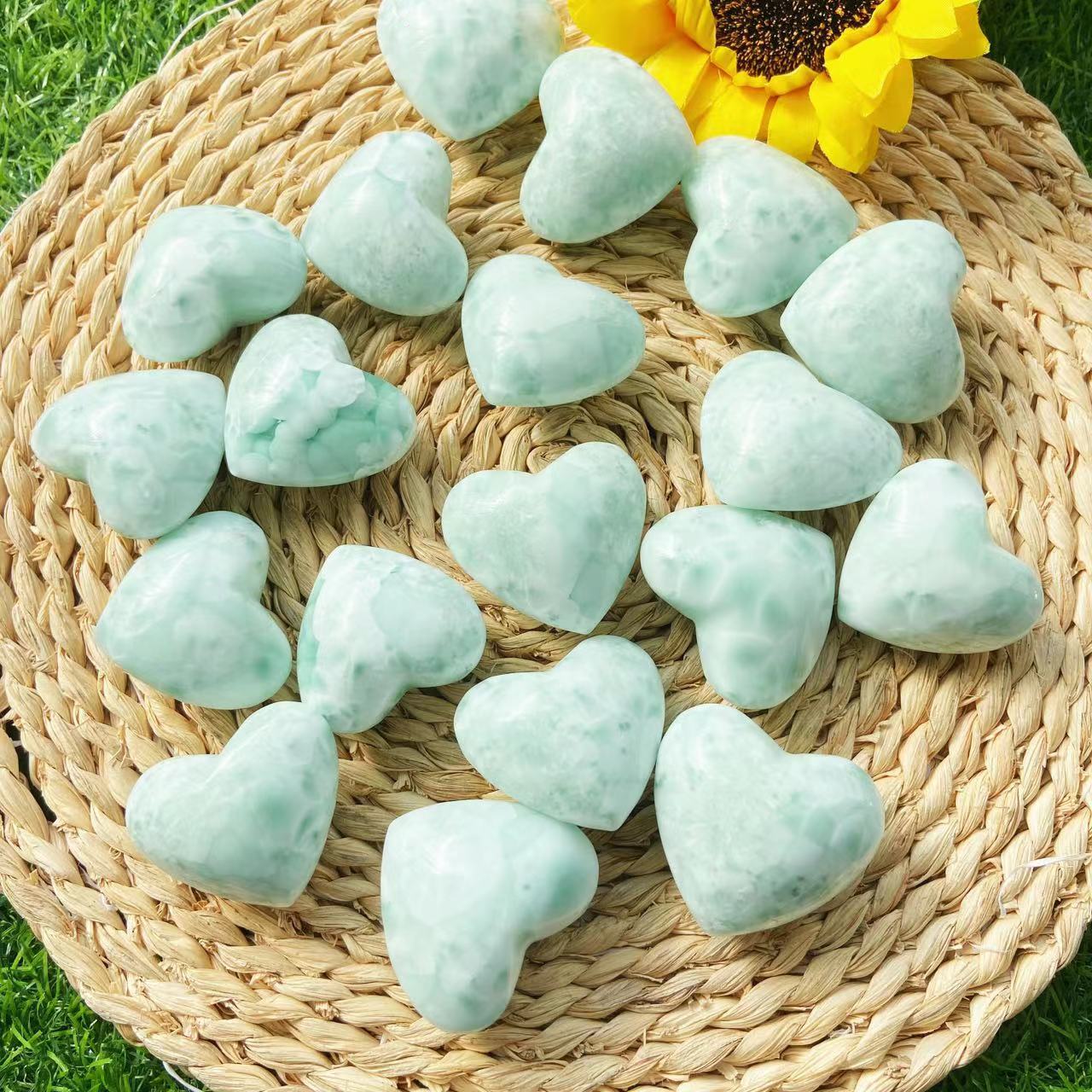 Snowflake Stones Hearts