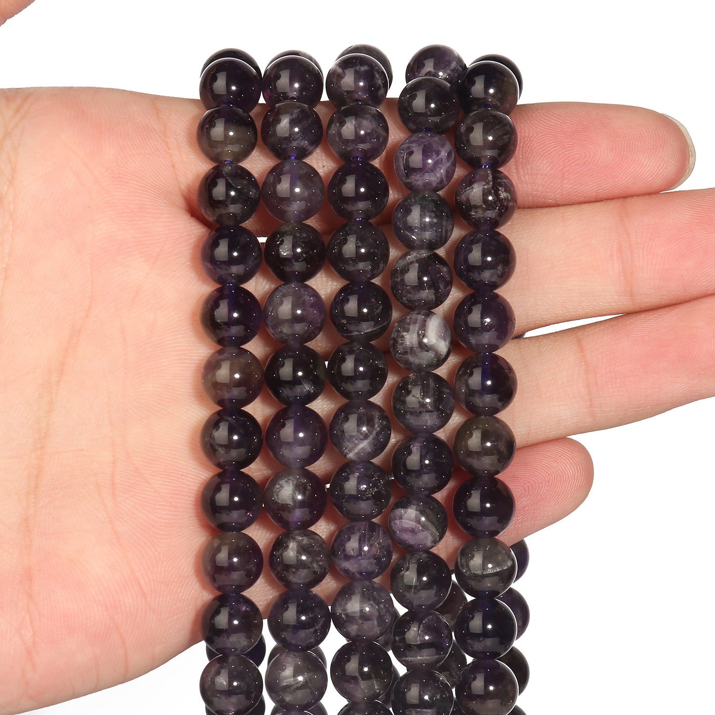 Multi Materials Sizes of Crystal Bead Strands