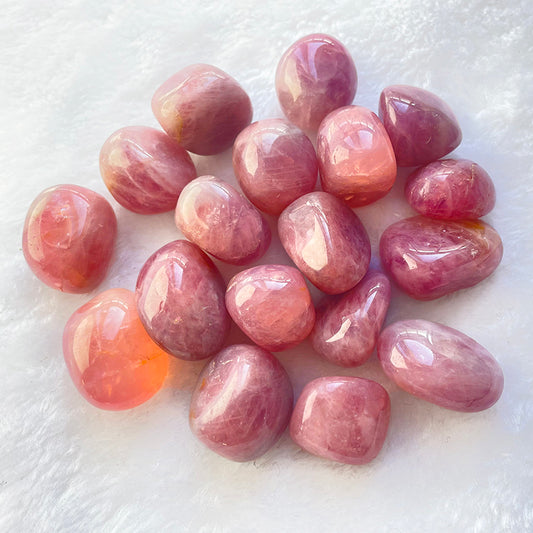 Pink Amethyst Tumble Stones