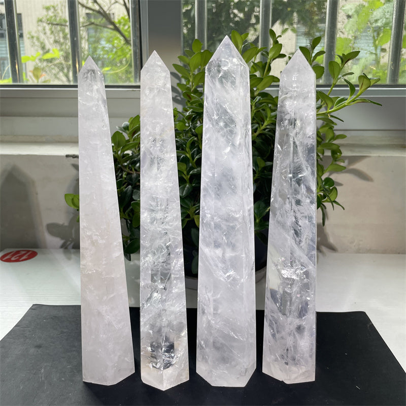 Clear Quartz Big Towers