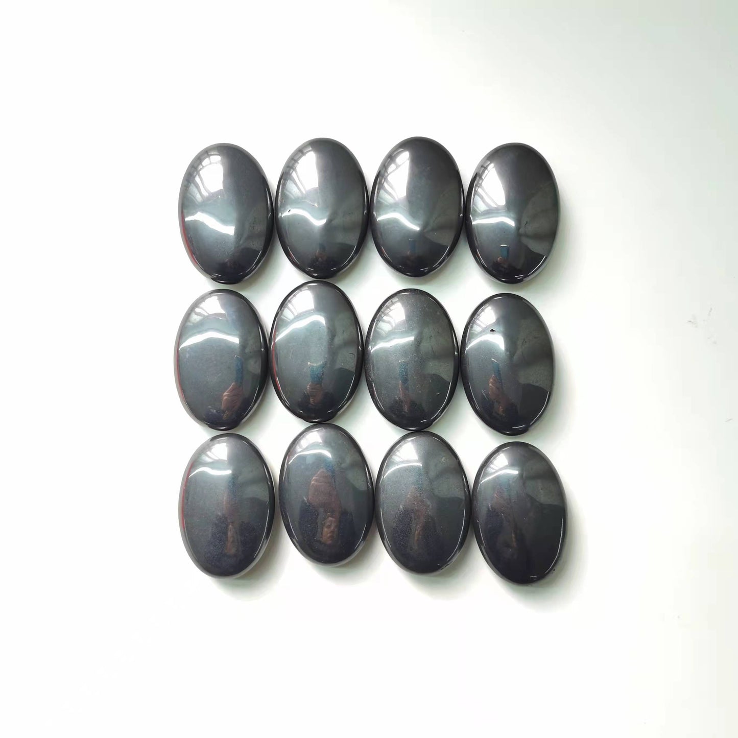 Hematite Palm Stones