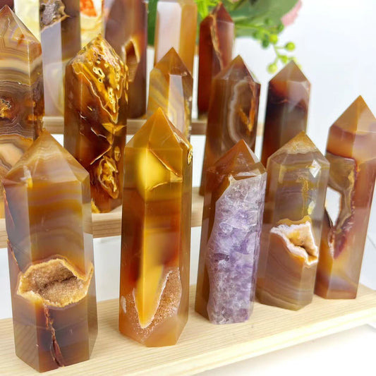 Carnelian Point Wands