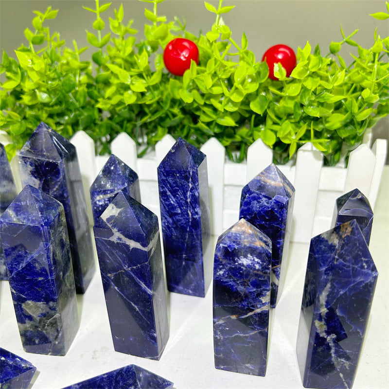 Sodalite Point Wands