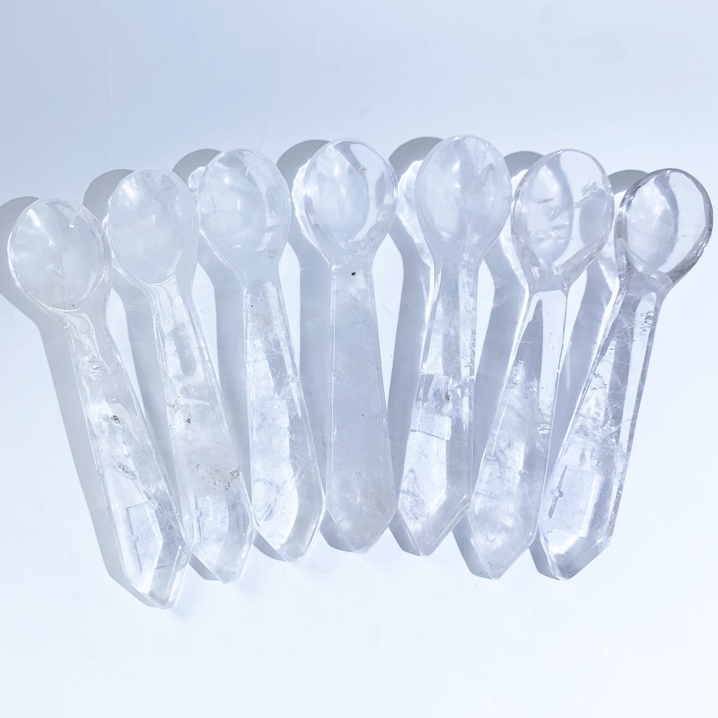 Clear Quartz Spoon Tablewares