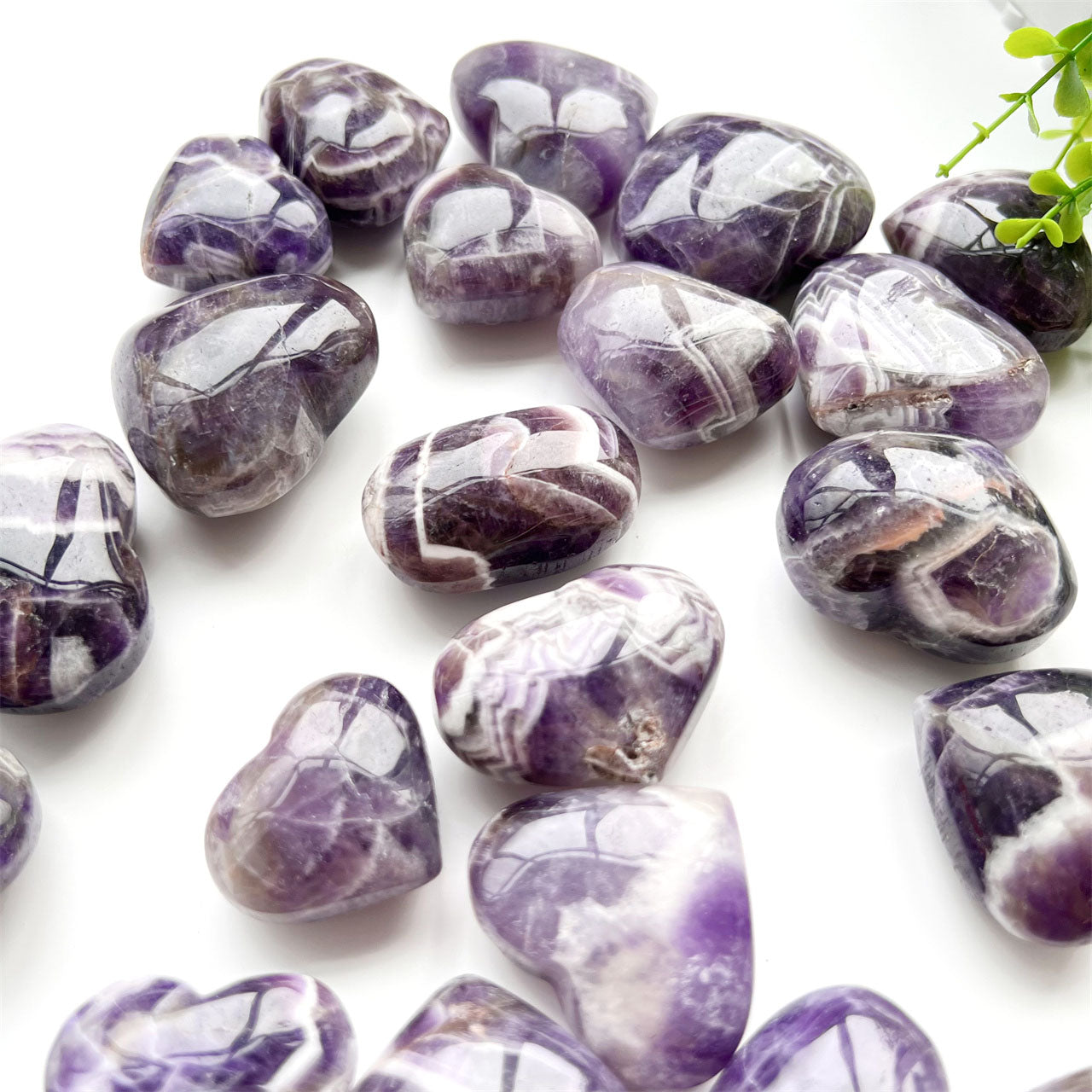 Dream Amethyst Hearts