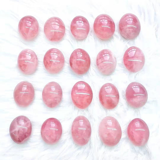 Rose Quartz Palm Stones