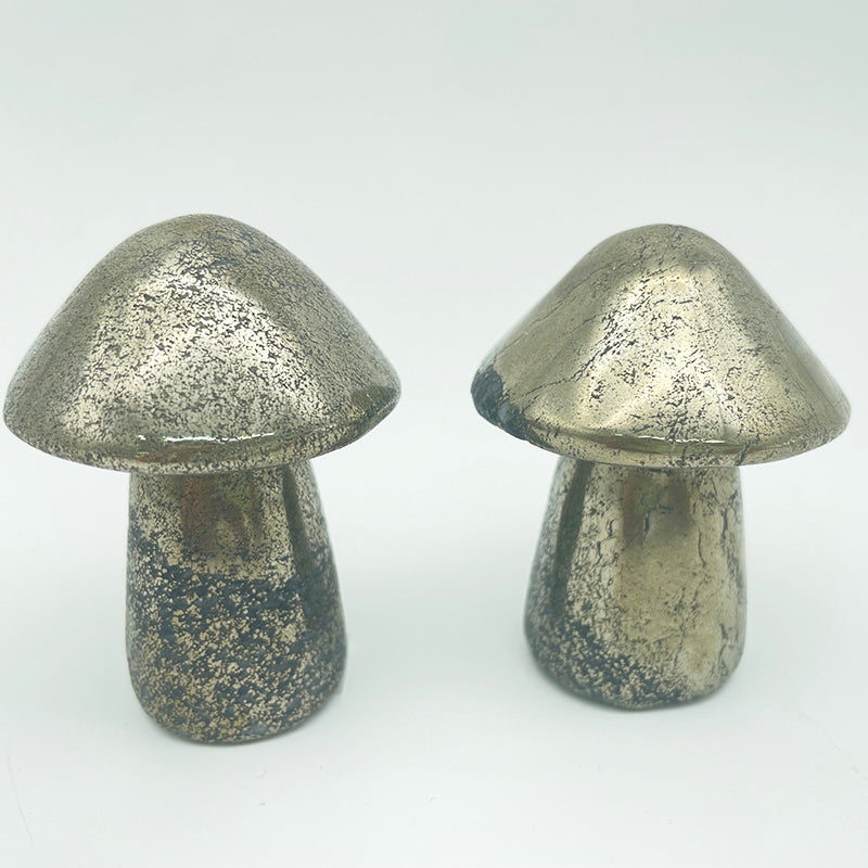 Big Pyrite Mushroom Carvings