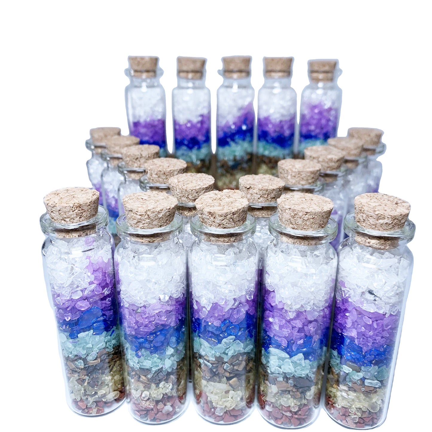 7 Chakra Chips Bottles