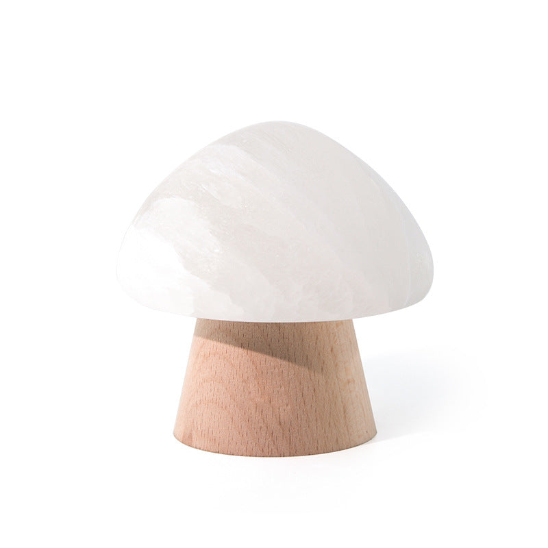 Selenite Mushroom LED Atmosphere Light Ornaments