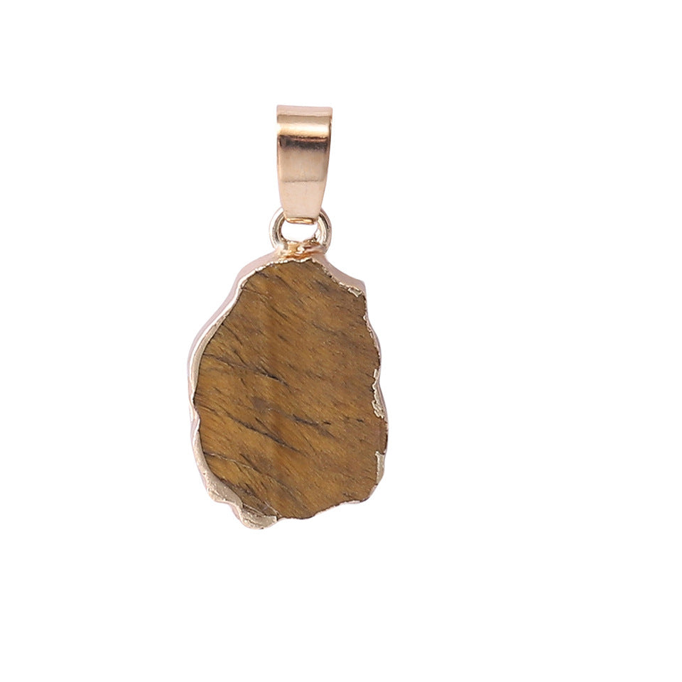 Irregular Rough Crystal Piece Pendants for Necklace