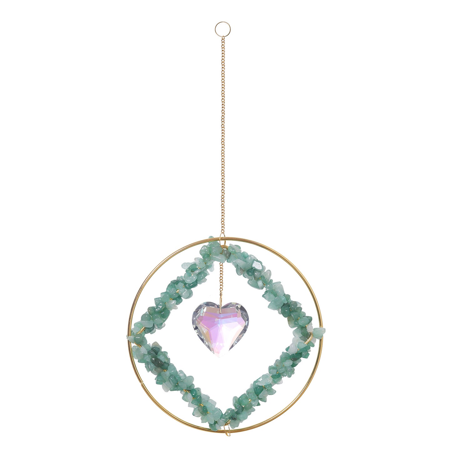 Crystal Chip Pendant Drop Suncatcher Ornaments